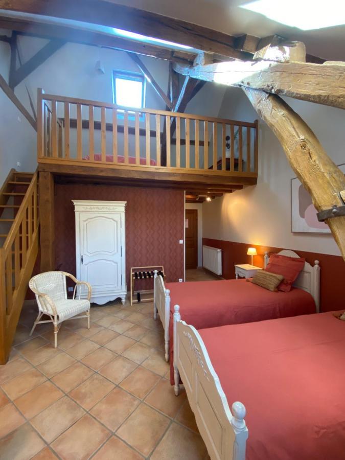 La Ferme De Fontenelle Amillis Exterior foto